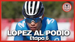 Etapa 6 vuelta a España 2021 / 2 KM DE PURA LEÑA