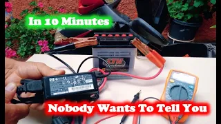 How To Charge A Motorcycle Battery