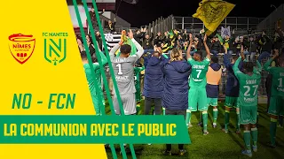 Nîmes - FC Nantes : la communion avec les supporters