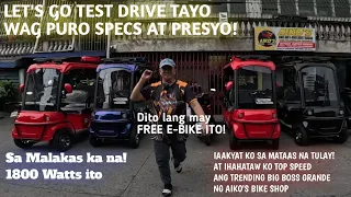 E-BIKE HIGANTE TRENDING SA   TONDO! TEST DRIVE KO ITO PANG KAMPANYANG E-BIKE AT SULIT BA ITO?