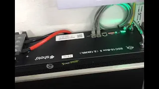 SHOTO batteries connected to DEYE inverter