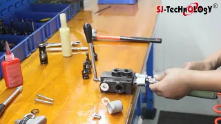 How to assemble the detent kits on P40/P80 hydraulic control valves