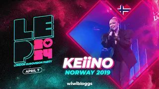 🇳🇴 KEiiNO "Spirit In The Sky" (Eurovision Norway 2019) - LIVE @ London Eurovision Party 2024