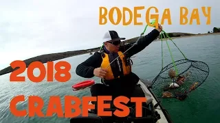 2018 Crabfest: Kayak Crabbing Tournament @ Doran Beach, Bodega Bay on my Hobie Revolution