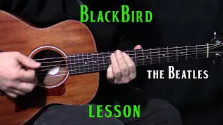 how to play Blackbird by The Beatles_Paul McCartney - acoustic guitar lesson