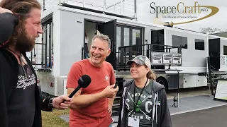 2024 SPACECRAFT 54' RV & BLACK MAC SEMI AT FLORIDA RV SHOW