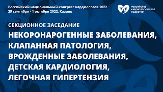 Некоронарогенные заболевания, клапанная патология, врожденные заболевания, детская кардиология, ЛГ