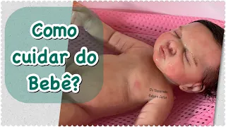 Como cuidar do bebê de Silicone Sólido?