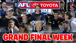 AFL GRAND FINAL WEEK VLOG (FOOTY FEST AND GRAND FINAL PARADE) FT. AFL PLAYERS