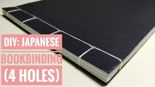 DIY: Japanese Bookbinding (4 Holes)