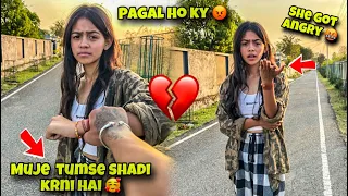 ￼Wedding prank with Neelam gone wrong 😰💔 | she got angry🤬