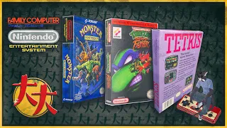 Monster in My Pocket / TMNT — Tournament Fighters / Tetris (Famicom / NES / Dendy)