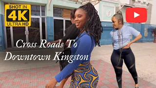 ✔️JAMAICA WALK BY: Walking Cross Road to Downtown Kingston Jamaica FEARLESSLY BEST QUALITY 4K HDR