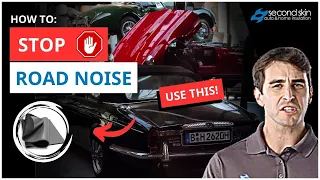 STOP Road Noise - Use Mass Loaded Vinyl to Soundproof a Car