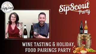 SipScout Party Holiday Wine Pairing Session with Jax Vineyards