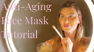 Anti-Aging Face Mask Tutorial [anti-wrinkle, anti-inflammatory, anti-bacterial, etc]