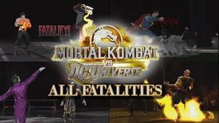 Mortal Kombat vs. DC Universe All Fatalities & Heroic Brutalities