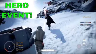 Star Wars Battlefront 2 - Finn, Lando and Luke Defend Hoth! Heroes Unleashed Event!