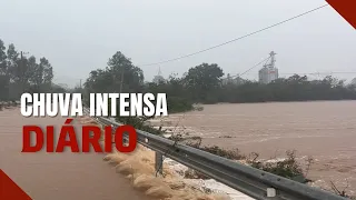 A chuva intensa gera prejuízo em Santa Maria e Região