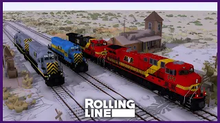 Unstoppable/AWVR Locomotives in Rolling Line! (New Livery Showcase)