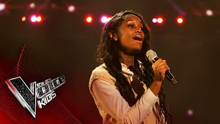 Myleen lifts the roof off performing Almost Is Never Enough  | The Voice Kids UK 2022