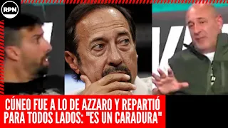 Cúneo FUE A LO DE AZZARO y ATENDIÓ A TODOS: "Francella ES UN CARADURA y Brandoni está GAGA"