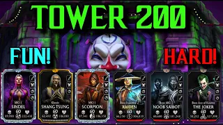 MK Mobile TWISTED Tower 200 Boss Battle | Twisted Tower 200 Fight + Reward