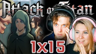 What do you think the enemy is?! Attack on Titan 1x15 Reaction: "Special Operations Squad, Part 2"