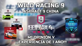 Mi opinión y experiencia en Asphalt 9 China