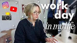 a work day in my life (as a full time content creator in my 30s) & TTPD thoughts!!!