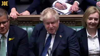 Furious Boris Johnson demands Keir Starmer withdraws comment during PMQs