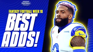 Waiver Wire Week 10: TOP Pickups, Bye Week Replacements, Streamers | 2022 Fantasy Football Advice