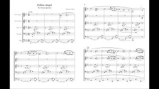 Fallen Angel For Brass Quintet - Musescore Studio 4