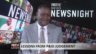 Lessons From P&ID Judgement - Dr. Chikwendu Madumere