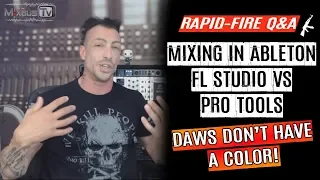 Do DAWs Sound Different? Mixing in Ableton FLStudio vs Pro Tools