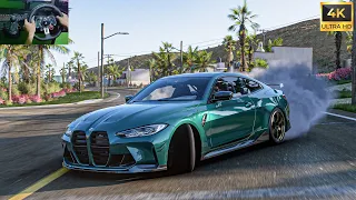 BMW M4 COMPETITION COUPE Drift | Forza Horizon 5 | Logitech G29 Stering Wheel Plus Shifter Gameplay