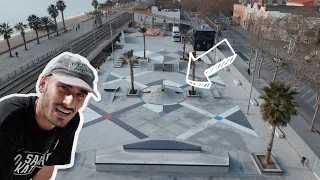 SOLO en el SKATEPARK de la SLS Barcelona | @SkateAgora