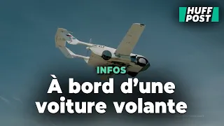 Jean-Michel Jarre est le premier passager de cette voiture volante