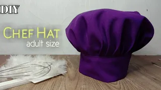 How to Make CHEF HATs for Men and Women | Easy Diy Chef Hat