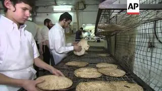 Israelis prepare dishes to celebrate the Jewish passover