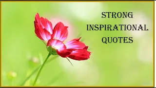Strong Inspirational Quotes / Motivational Quotes / Inspiring Quotes / Quotes / Quotzee