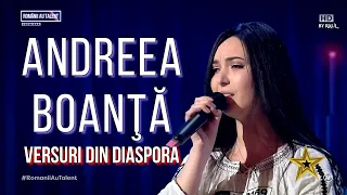 VERSURI DIN DIASPORA | Andreea Boanță, moment excepțional la Românii au Talent! RESPECT DIASPORA