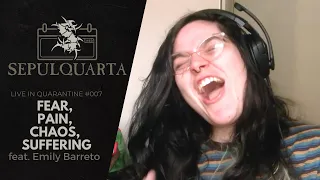 Sepultura - Fear, Pain, Chaos, Suffering (feat. Emmily Barreto - live playthrough | June 03, 2020)