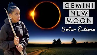 Gemini New Moon Solar Eclipse (Rituals, Herbs, Crystals)