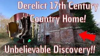 Derelict 16th Century English Country Home! You Won’t Believe What Has Been Left Here!!