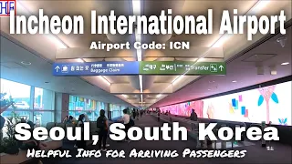 🇰🇷 Seoul Incheon International Airport (ICN) - Guide for Arriving Passengers to Seoul, South Korea