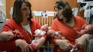 Twin Sisters Each Give Birth to a Set of Twins for The Second Time