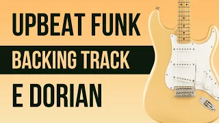 Upbeat Tasty Funk Groove Backing Track in E Dorian
