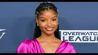 Halle Bailey Celebrates End of 'The Little Mermaid' Filming with