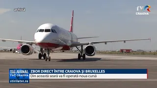 ZBOR DIRECT ÎNTRE CRAIOVA ŞI BRUXELLES